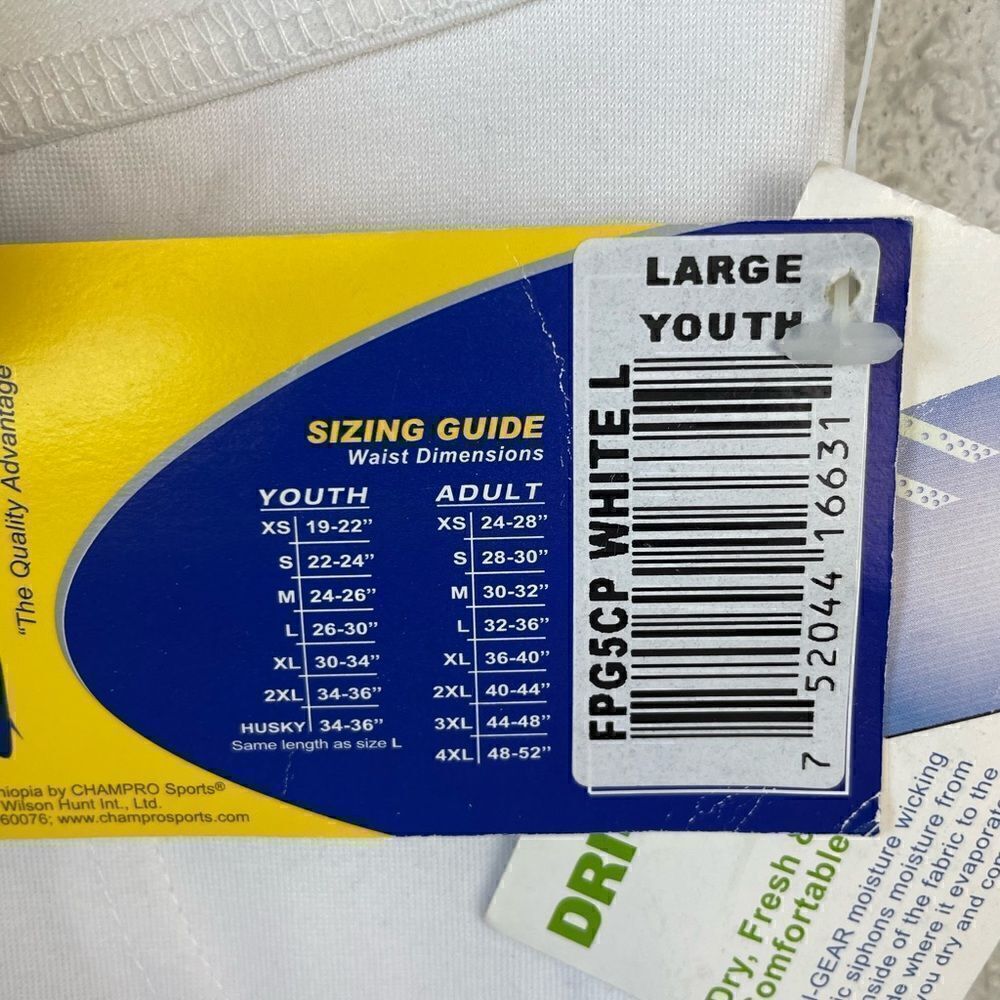NWT Champro Athletic Girdle Size Youth L - Picture 4 of 4